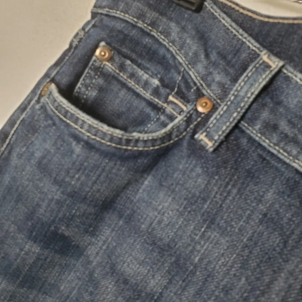 7 For All Mankind Bootcut Jeans Dark Wash Denim Womens Size 29 U075J080U-080U‎